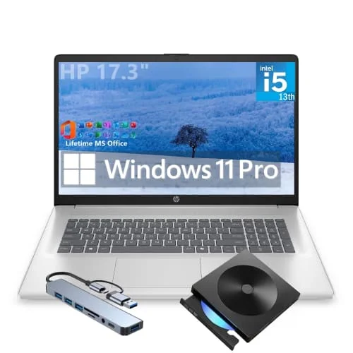 HP 17.3" FHD Laptop Computer Intel