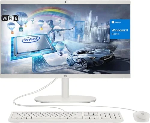 HP 22" All-in-One Desktop Computer •